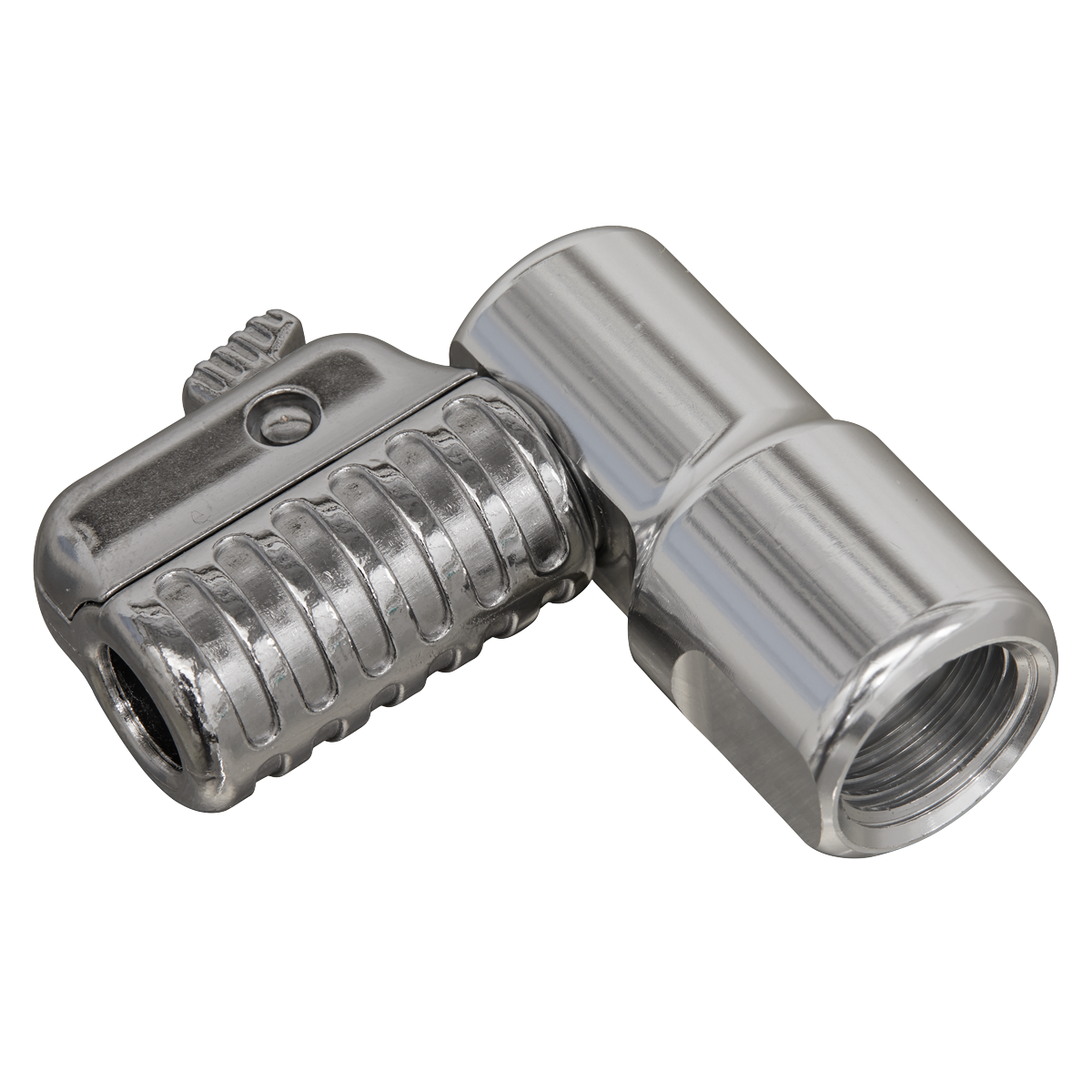 Pcl 90 R PCL 90° Angled Swivel Tyre Inflator Clip-On Connector 1/4